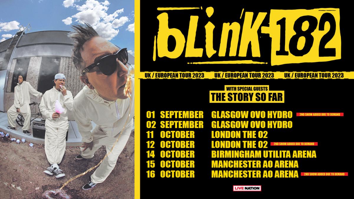 blink 182 tour june 2023
